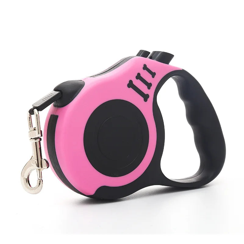 3m 5m Dog Leash Strong Nylon Puppy Lead For Small Medium Large Dogs Cats Automatic Retractable Durable Yorkshire Pet Supplies