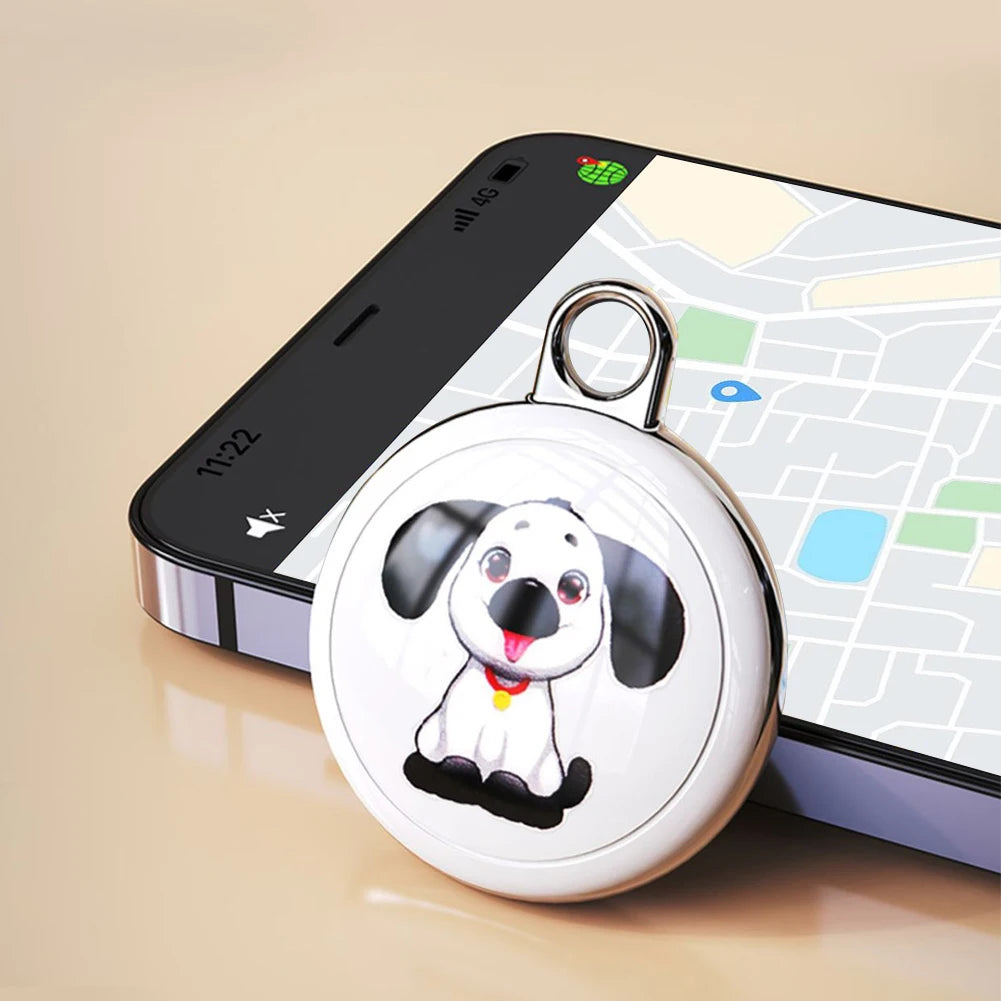 Pet Anti-Lost GPS Tracker Bluetooth Waterproof Smart Locator For Cats Dogs Long Distance Real-Time Tracking For Android IOS