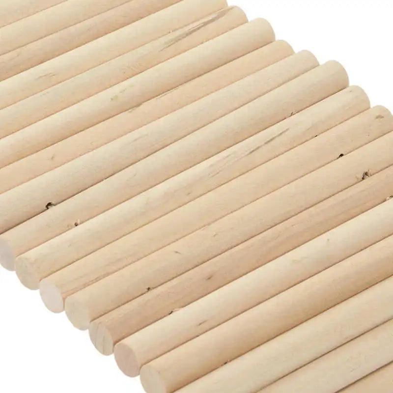 Pet Climbing Bridge Flexible Bendable Wooden Tunnel Ladder Toxic Free for Hamsters for Rabbits