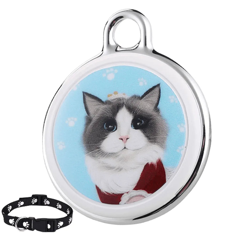 Pet Anti-Lost GPS Tracker Bluetooth Waterproof Smart Locator For Cats Dogs Long Distance Real-Time Tracking For Android IOS